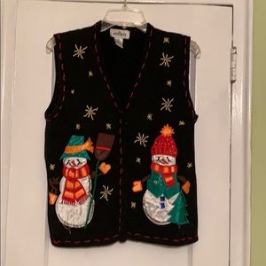 Christmas sweater vest